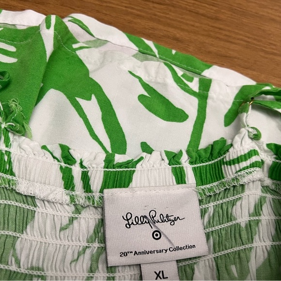 Lilly Pulitzer for Target Boom Boom green jumpsuit size XL girls - Picture 9 of 9